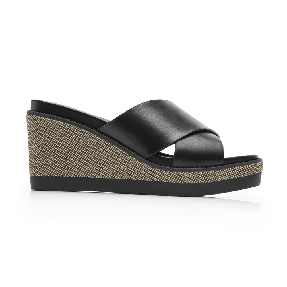 Sandalias Flexi Negro Para Mujer [fff3777] Negro