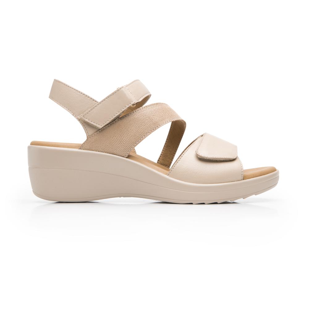 Sandalias Flexi Beige Para Mujer [fff3750] Beige