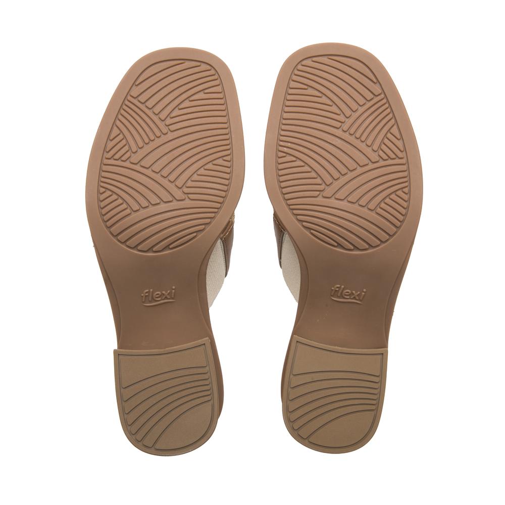 Foto 9 pulgar | Sandalias Flexi Cafe Para Mujer [fff3760] Cafe