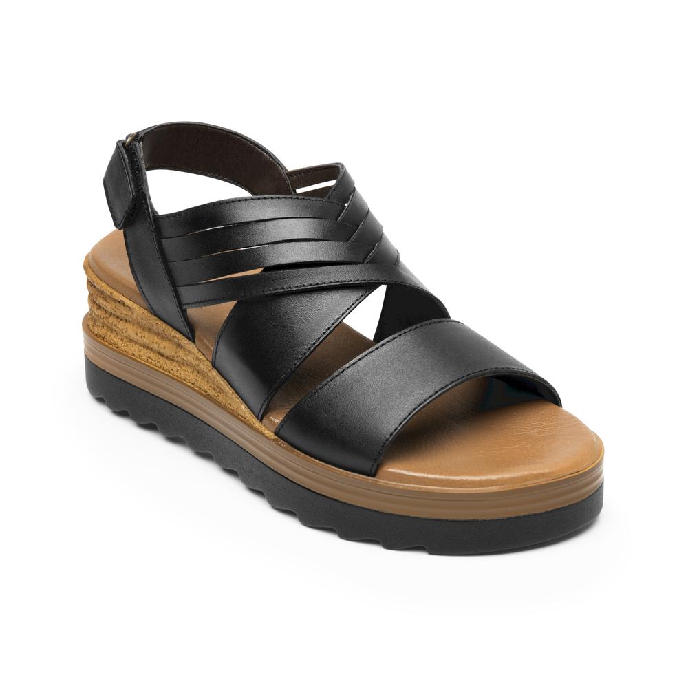 Foto 3 pulgar | Sandalias Flexi Negro Para Mujer [fff3661] Negro