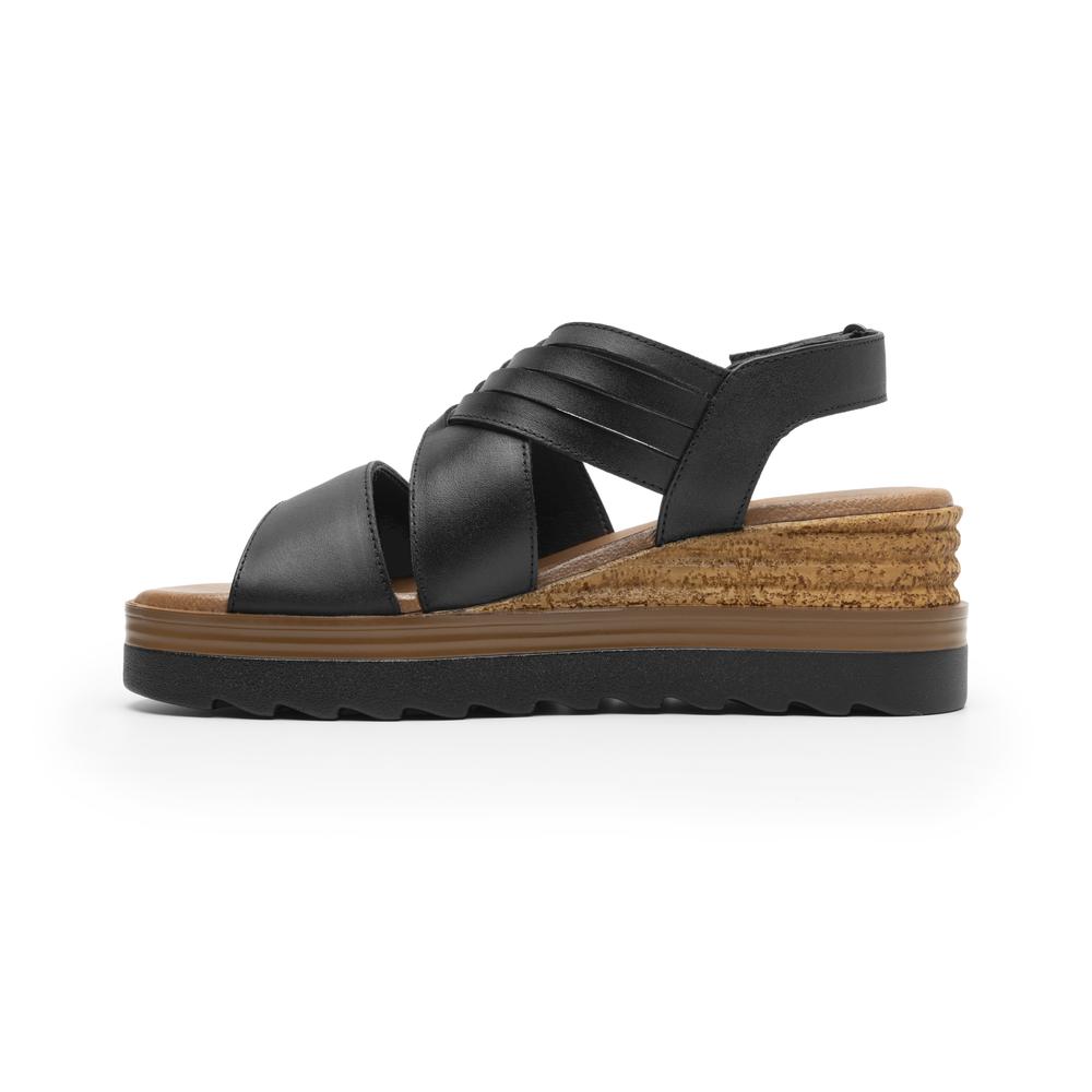 Foto 5 pulgar | Sandalias Flexi Negro Para Mujer [fff3661] Negro
