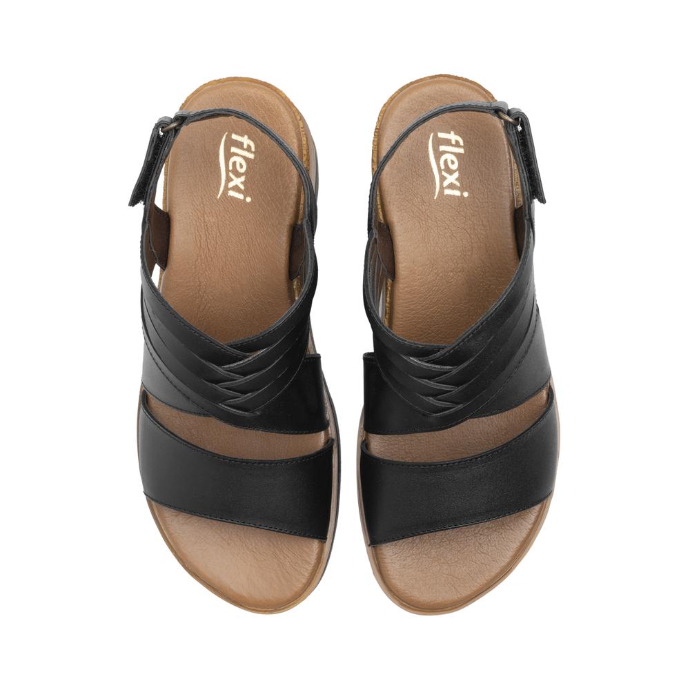Foto 8 pulgar | Sandalias Flexi Negro Para Mujer [fff3661] Negro