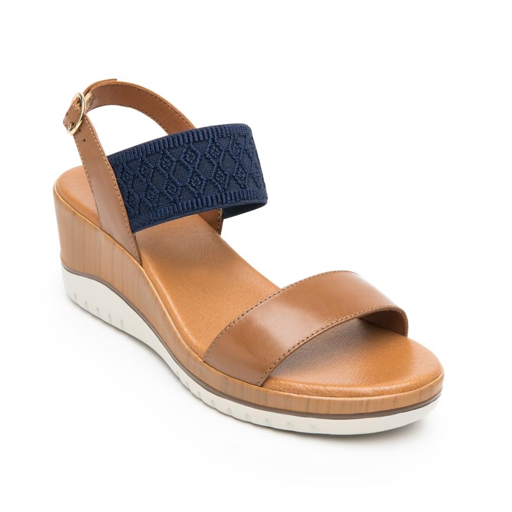 Foto 2 | Sandalias Flexi Cafe Para Mujer [fff3538] Cafe