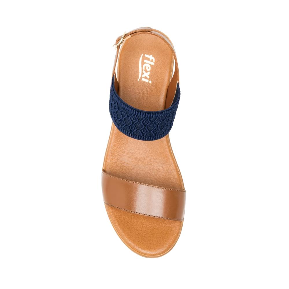 Foto 7 | Sandalias Flexi Cafe Para Mujer [fff3538] Cafe
