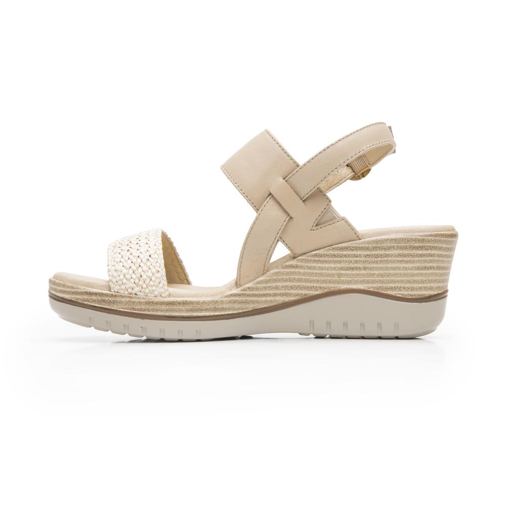 Foto 5 pulgar | Sandalias Flexi Crema Para Mujer [fff3747] Beige