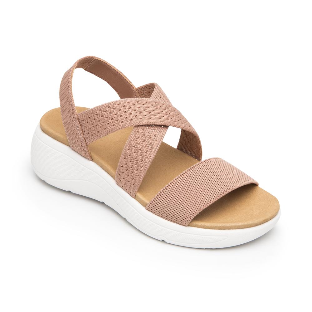 Foto 3 pulgar | Sandalias Flexi Rosa Para Mujer [fff3775] Rosa