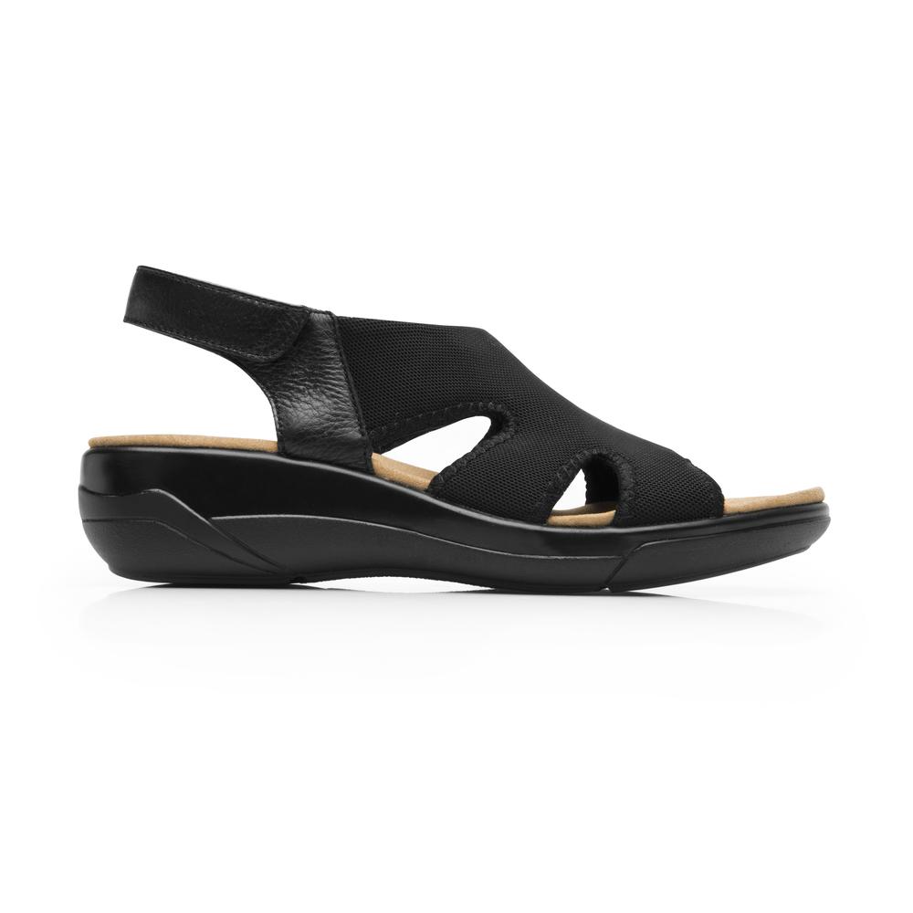 Sandalias Flexi Negro Para Mujer [fff3769] Negro