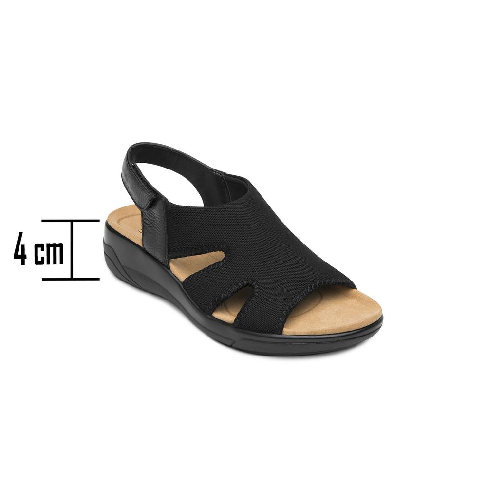 Foto 3 pulgar | Sandalias Flexi Negro Para Mujer [fff3769] Negro
