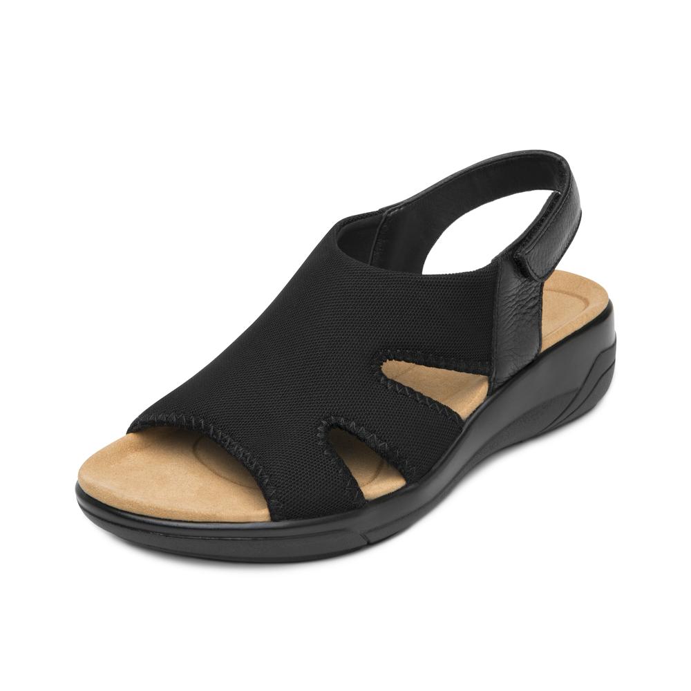 Foto 4 pulgar | Sandalias Flexi Negro Para Mujer [fff3769] Negro