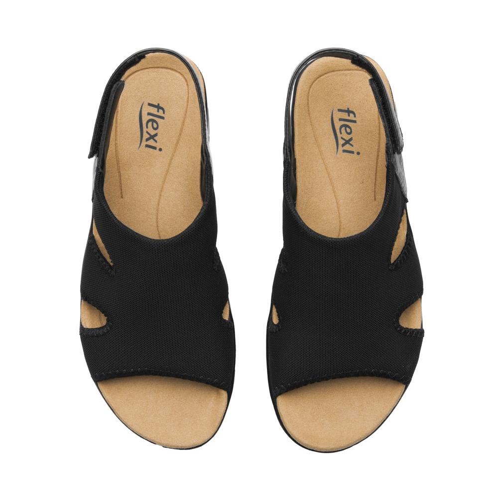 Foto 8 pulgar | Sandalias Flexi Negro Para Mujer [fff3769] Negro
