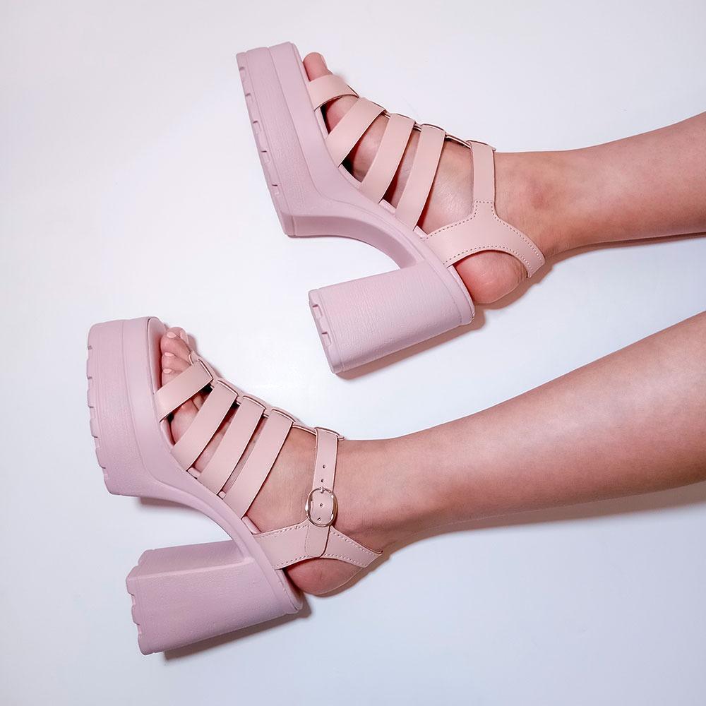Foto 4 pulgar | Sandalias Berlin Rosa Para Mujer [bli27] Rosa