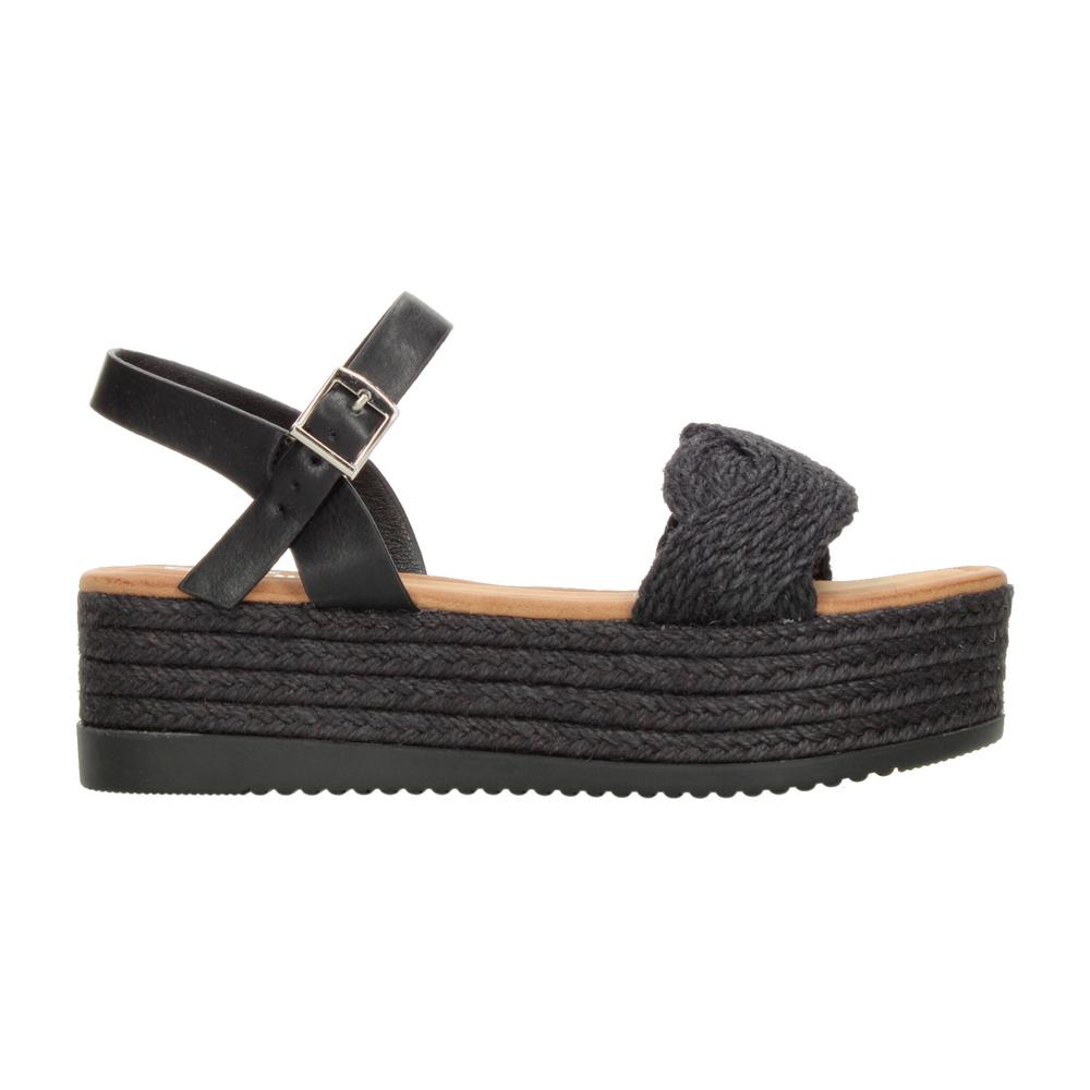 Foto 2 pulgar | Sandalias Ozono Negro Para Mujer [ozo2980] Negro
