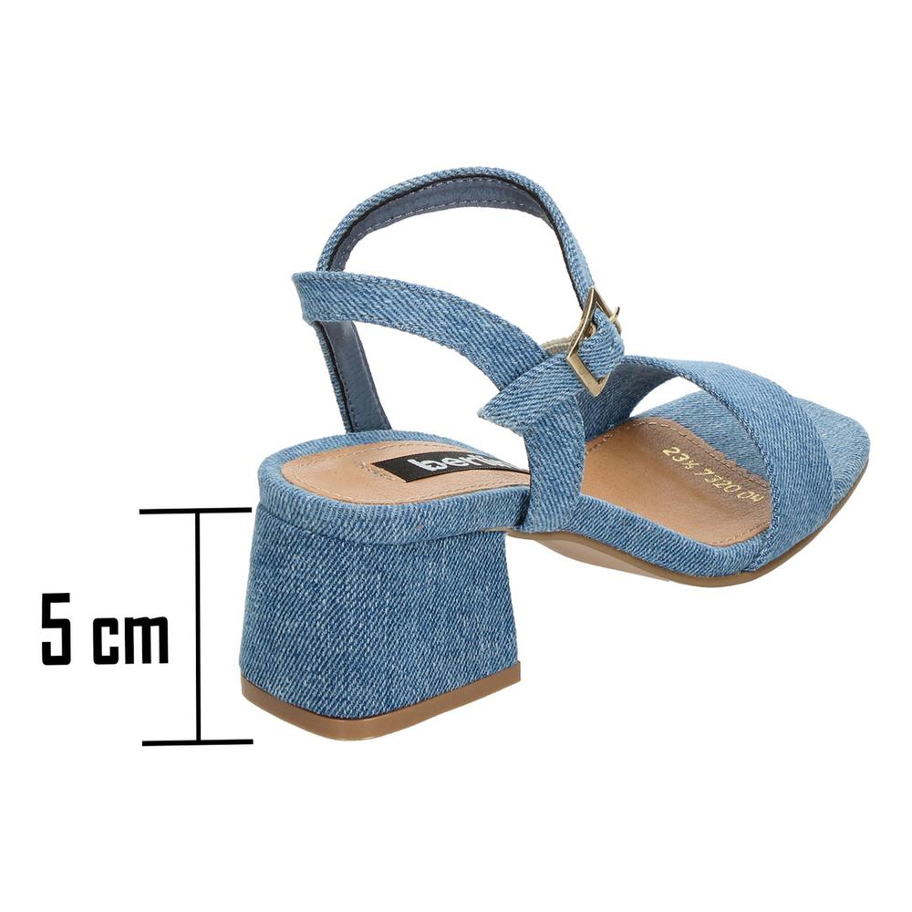 Foto 3 pulgar | Sandalias Berlin Azul Para Mujer [bli116] Azul