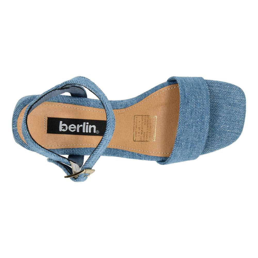 Foto 7 pulgar | Sandalias Berlin Azul Para Mujer [bli116] Azul