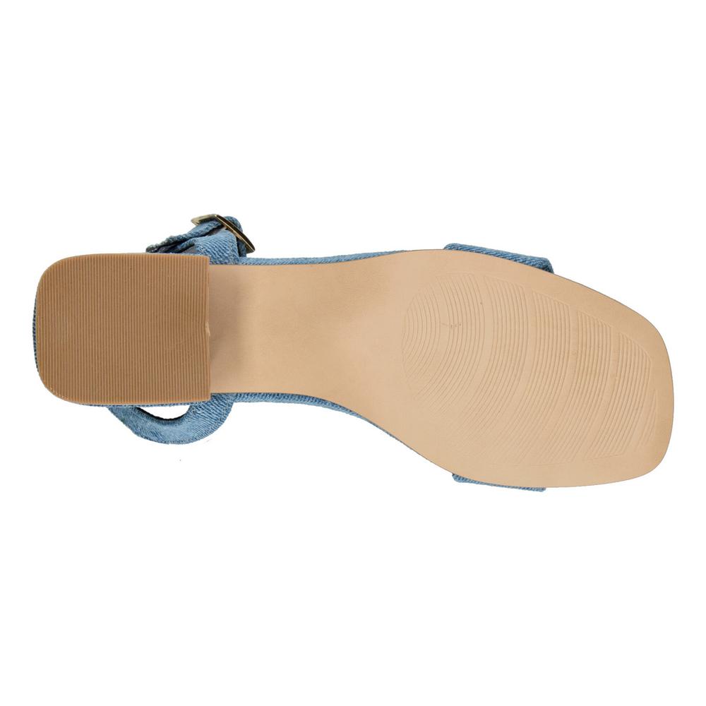 Foto 8 pulgar | Sandalias Berlin Azul Para Mujer [bli116] Azul