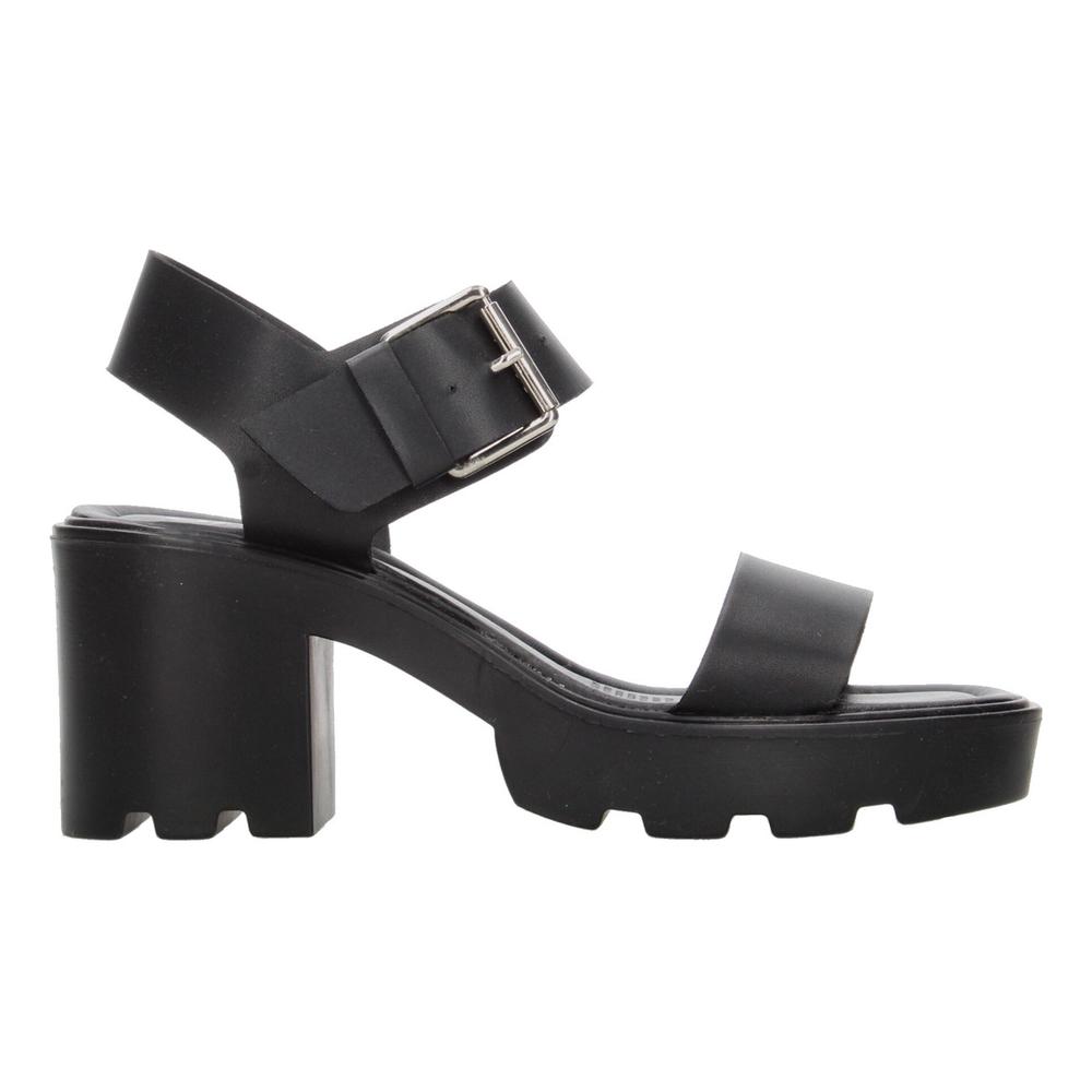 Foto 2 pulgar | Sandalias Ozono Negro Para Mujer [ozo2927] Negro