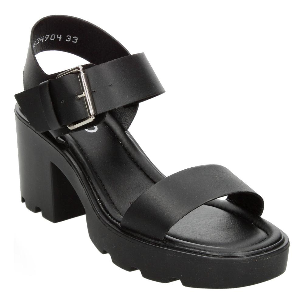 Foto 5 pulgar | Sandalias Ozono Negro Para Mujer [ozo2927] Negro