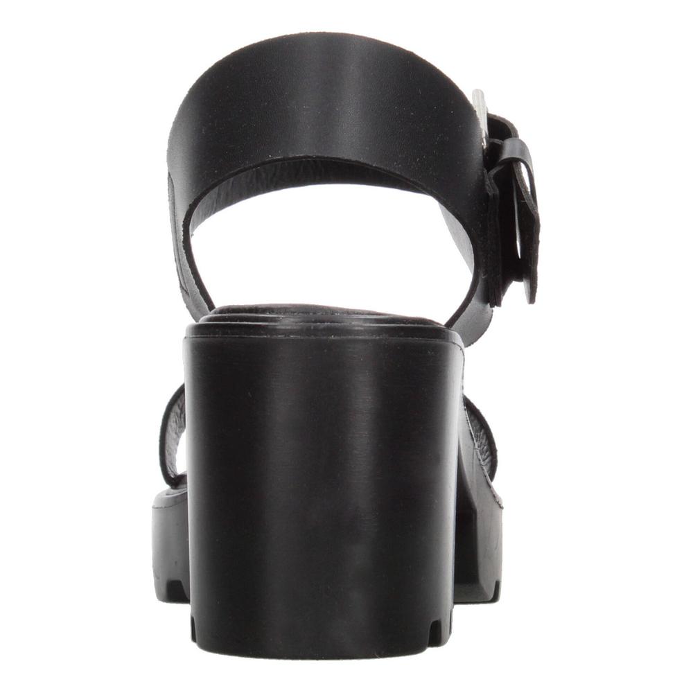 Foto 8 pulgar | Sandalias Ozono Negro Para Mujer [ozo2927] Negro