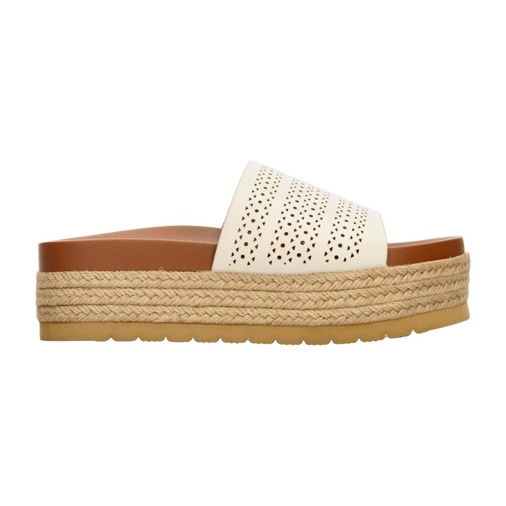 Foto 2 pulgar | Sandalias Ozono Latte Para Mujer [ozo2979] Beige