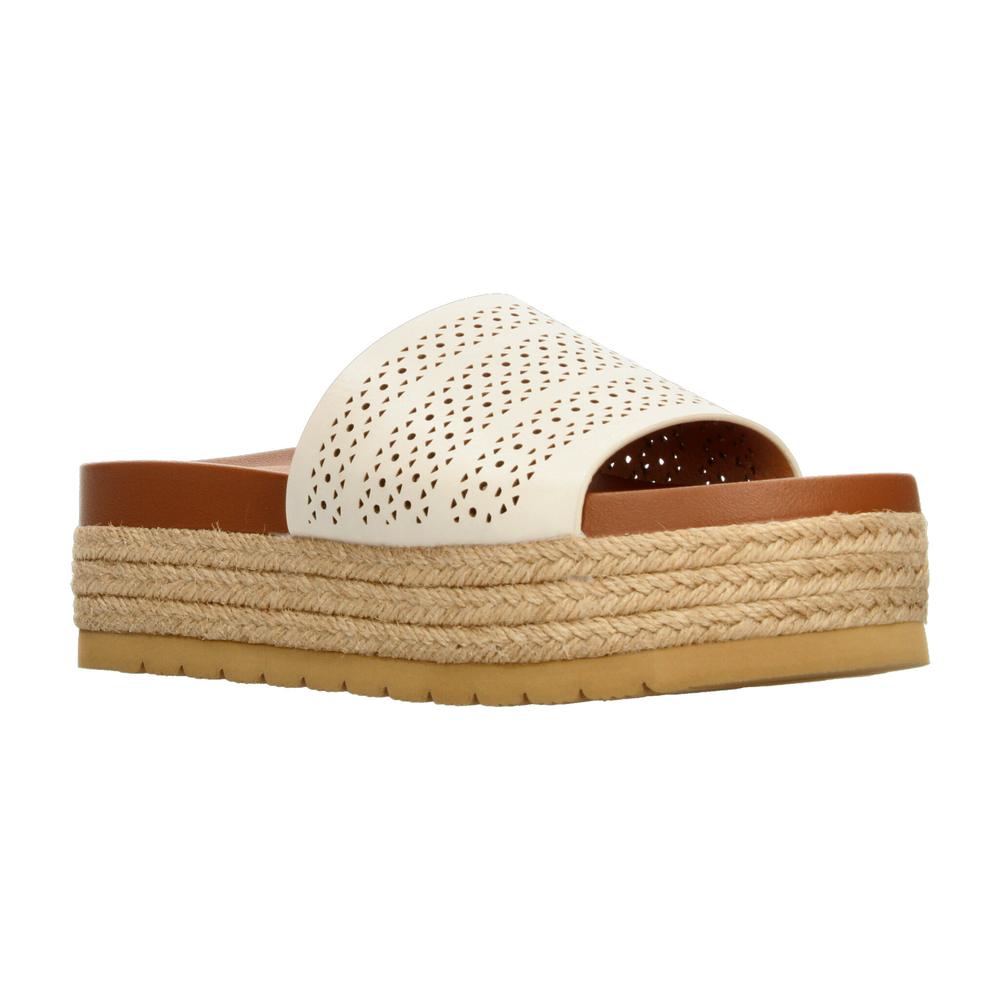 Foto 3 pulgar | Sandalias Ozono Latte Para Mujer [ozo2979] Beige