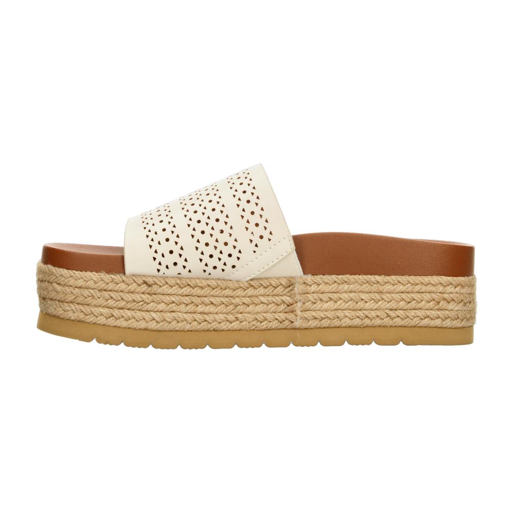 Foto 6 pulgar | Sandalias Ozono Latte Para Mujer [ozo2979] Beige