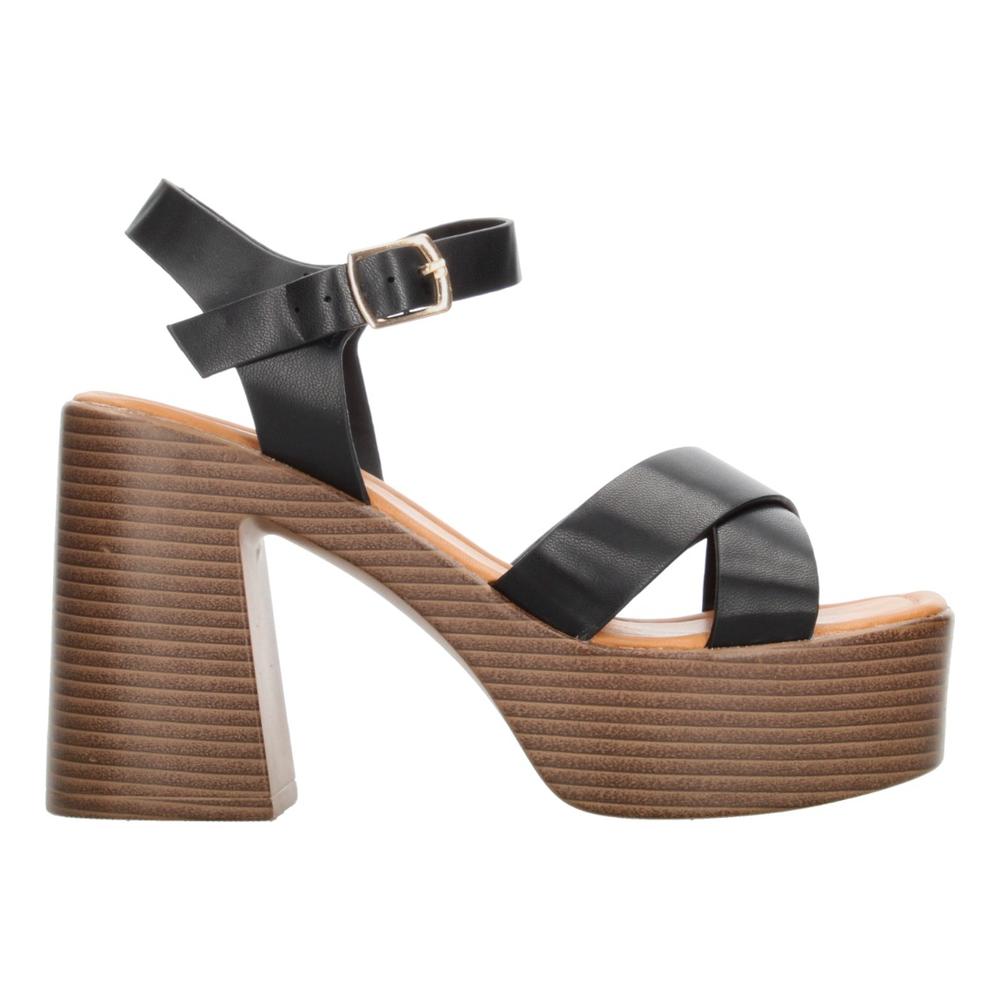 Sandalias Berlin Negro Para Mujer [bli28] Cafe