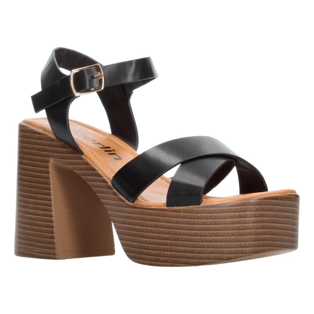 Foto 4 pulgar | Sandalias Berlin Negro Para Mujer [bli28] Cafe