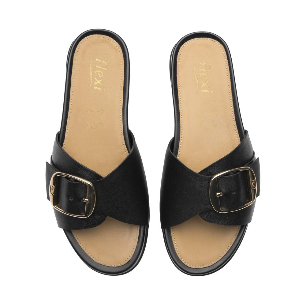 Foto 8 pulgar | Sandalias Flexi Negro Para Mujer [fff3765] Negro