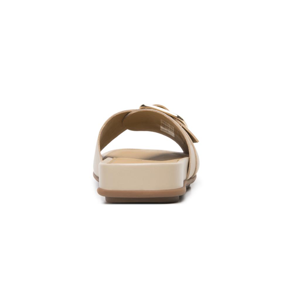 Foto 7 pulgar | Sandalias Flexi Crema Para Mujer [fff3764] Beige