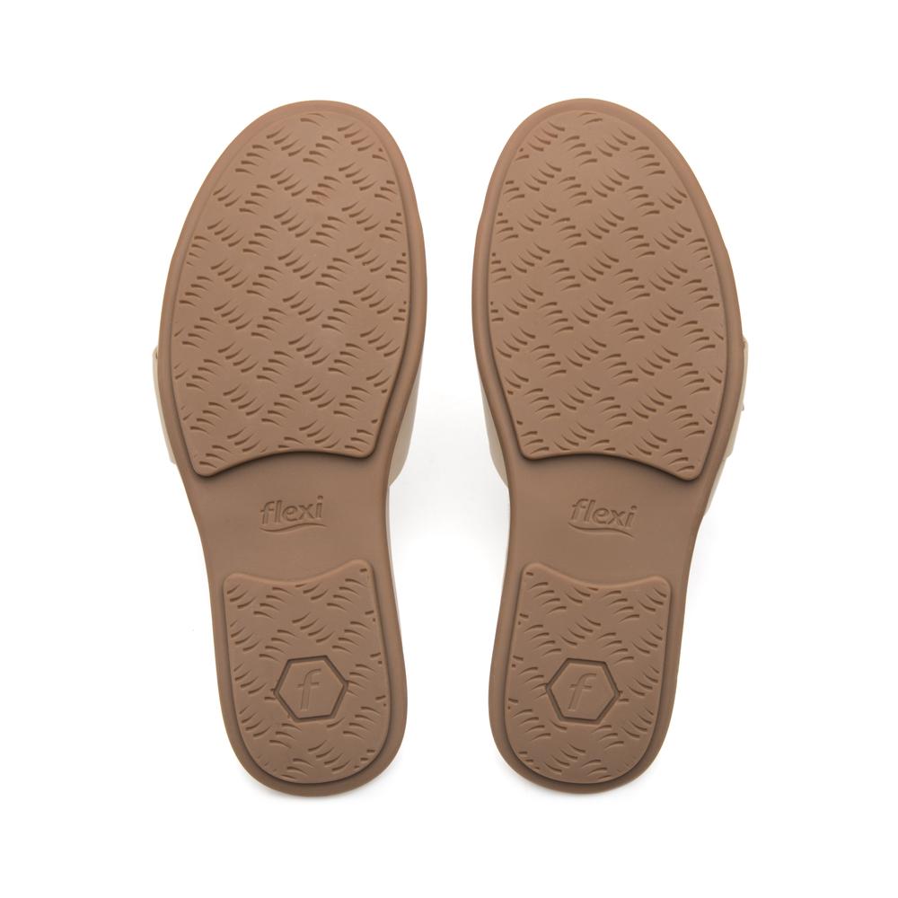 Foto 9 pulgar | Sandalias Flexi Crema Para Mujer [fff3764] Beige