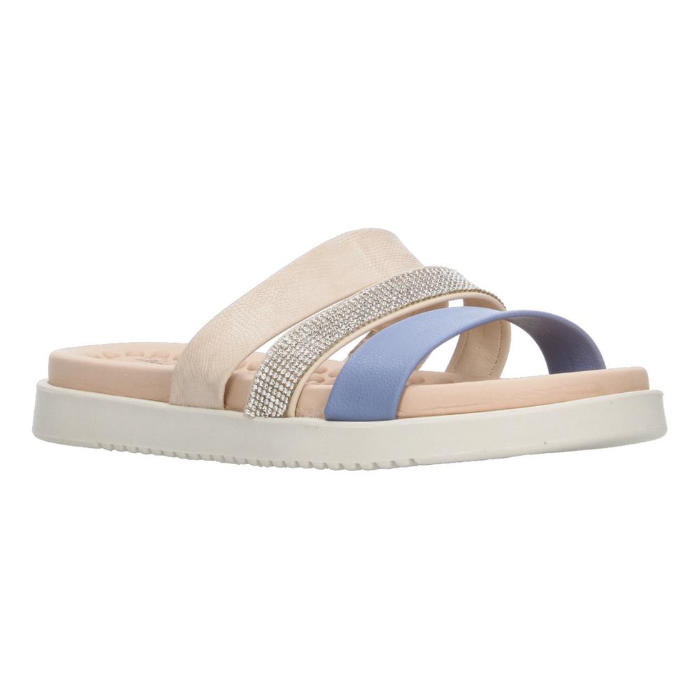 Foto 3 pulgar | Sandalias Modare Azul Para Mujer [mod60] Beige
