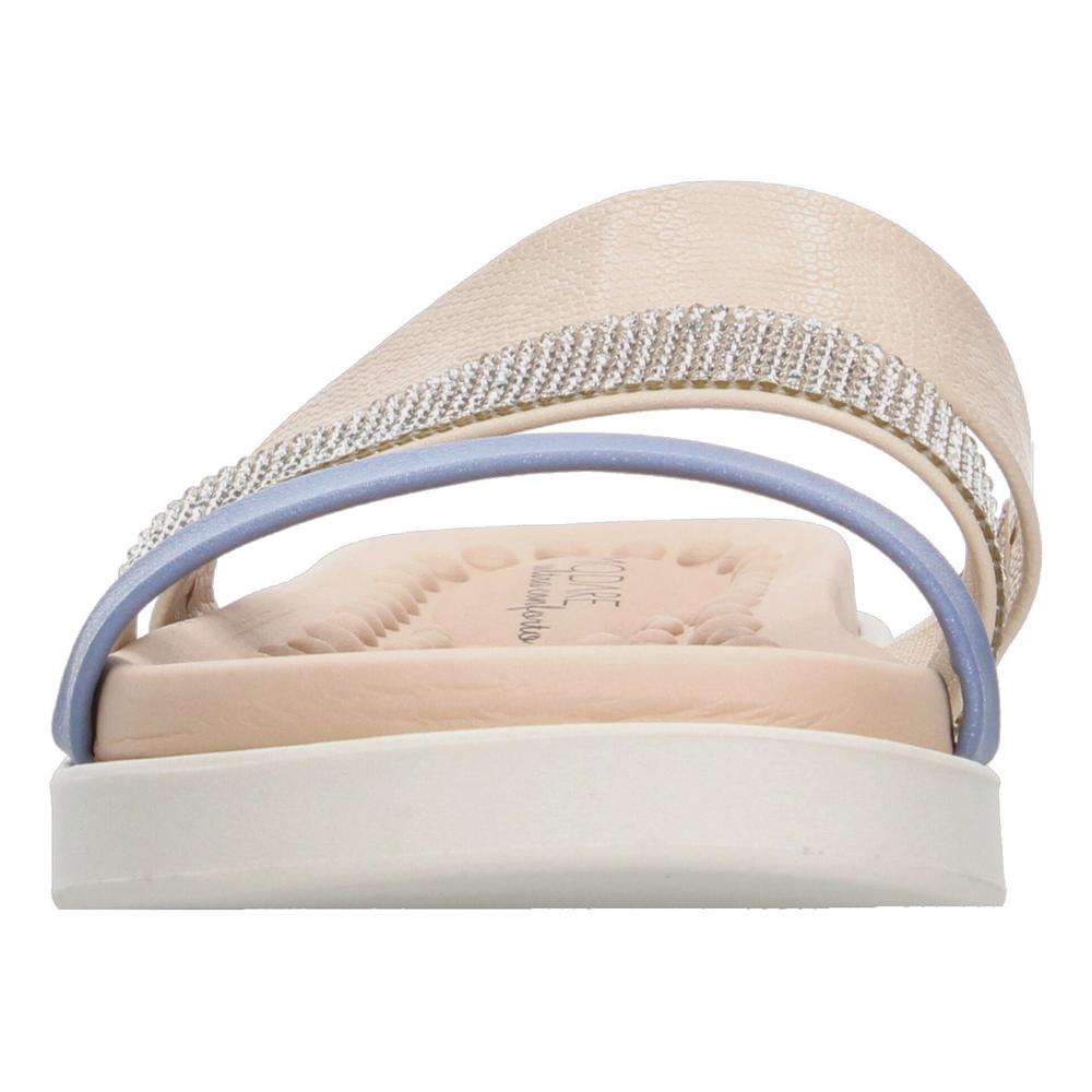 Foto 7 pulgar | Sandalias Modare Azul Para Mujer [mod60] Beige
