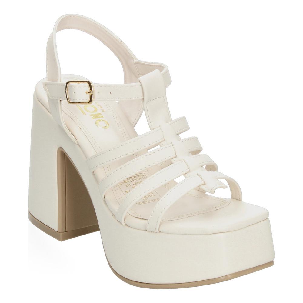 Foto 5 pulgar | Sandalias Ozono Latte Para Mujer [ozo2928] Beige