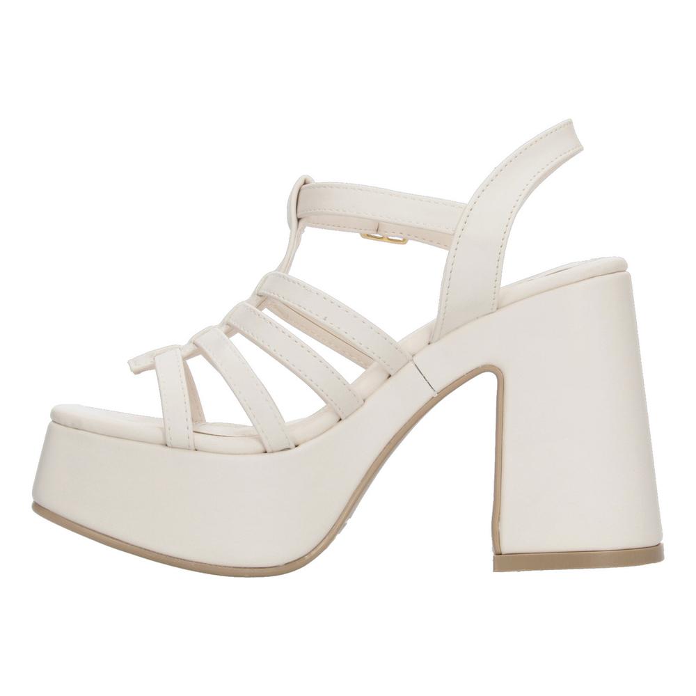 Foto 6 pulgar | Sandalias Ozono Latte Para Mujer [ozo2928] Beige