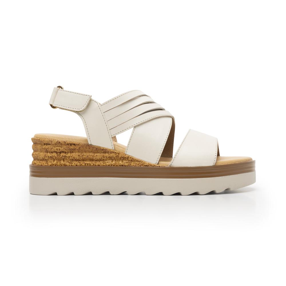 Foto 2 pulgar | Sandalias Flexi Blanco Para Mujer [fff3660] Blanco