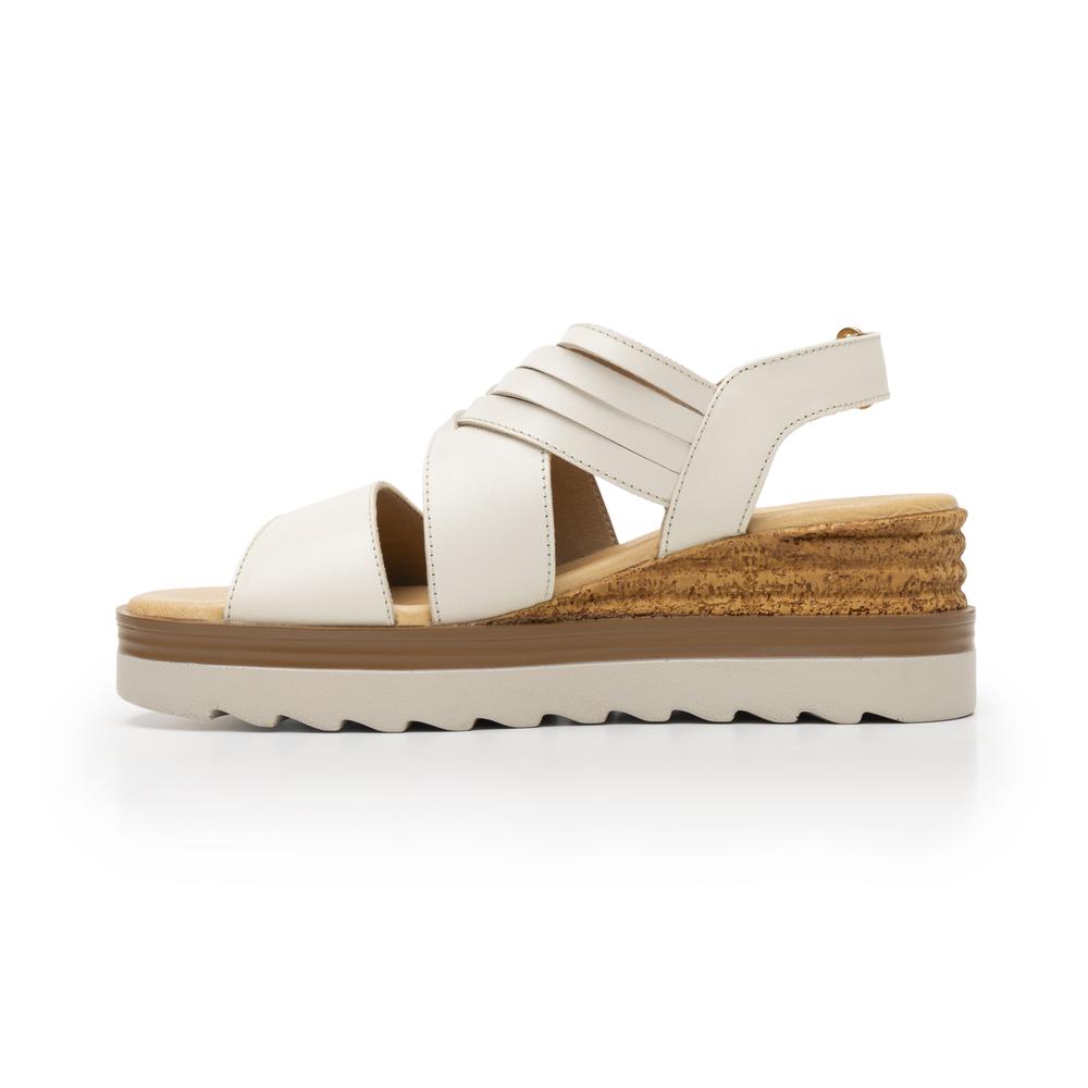 Foto 5 pulgar | Sandalias Flexi Blanco Para Mujer [fff3660] Blanco
