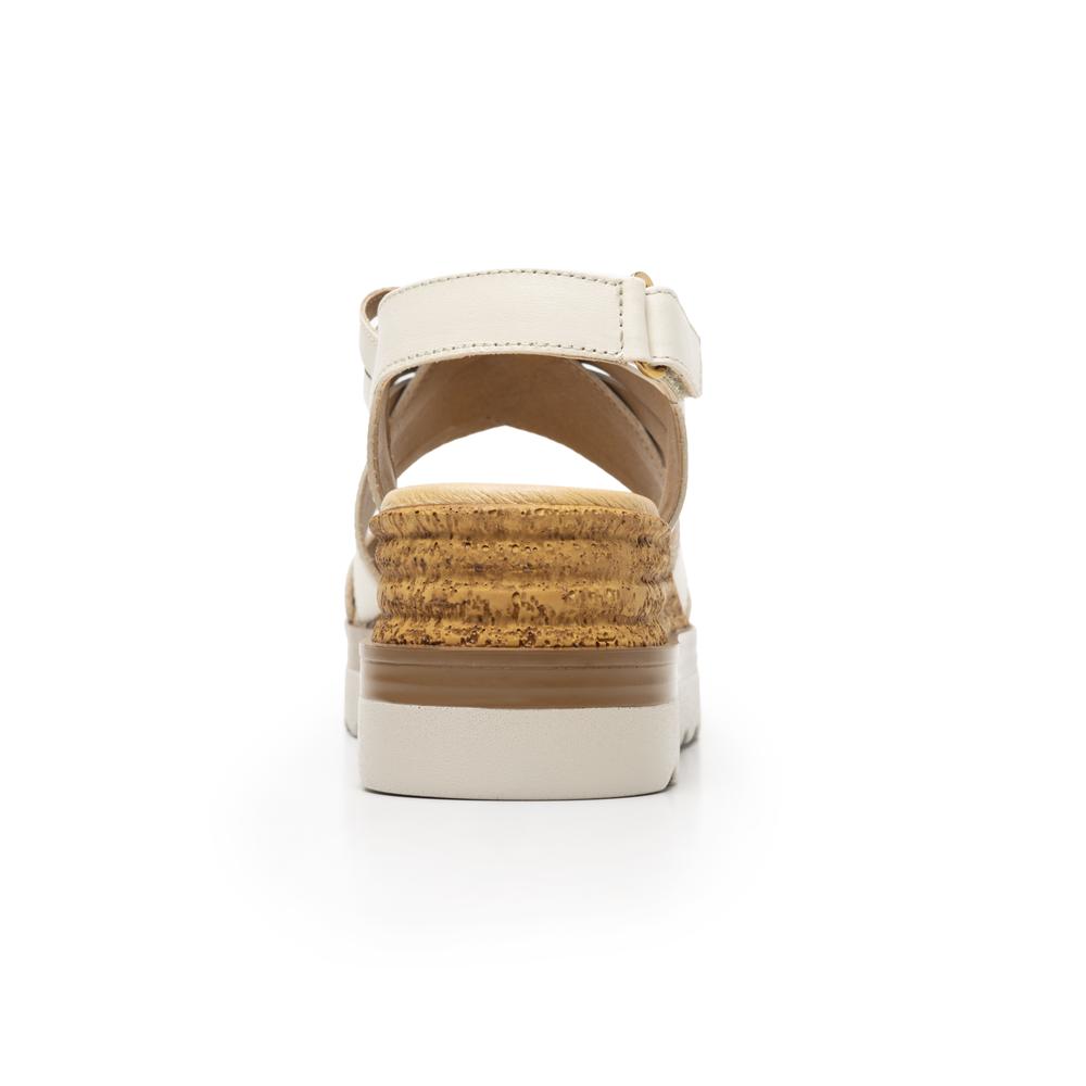Foto 6 | Sandalias Flexi Blanco Para Mujer [fff3660] Blanco