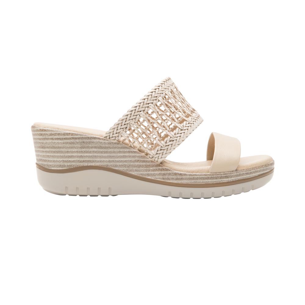 Sandalias Flexi Beige Para Mujer [fff3541] Beige
