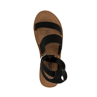 Foto 4 | Sandalia Confort Casual Romana Para Dama Walki Cassandra Negro