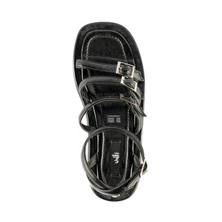 Foto 4 | Sandalia Plataforma Confort Casual Para Mujer Walki Daisy Negro