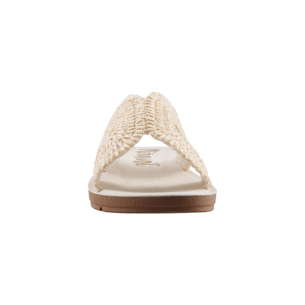 Foto 6 pulgar | Sandalia Mujer Miracol By Mama Lola 5347 Beige Huarache Casual Piso Talla 22 A 26 E