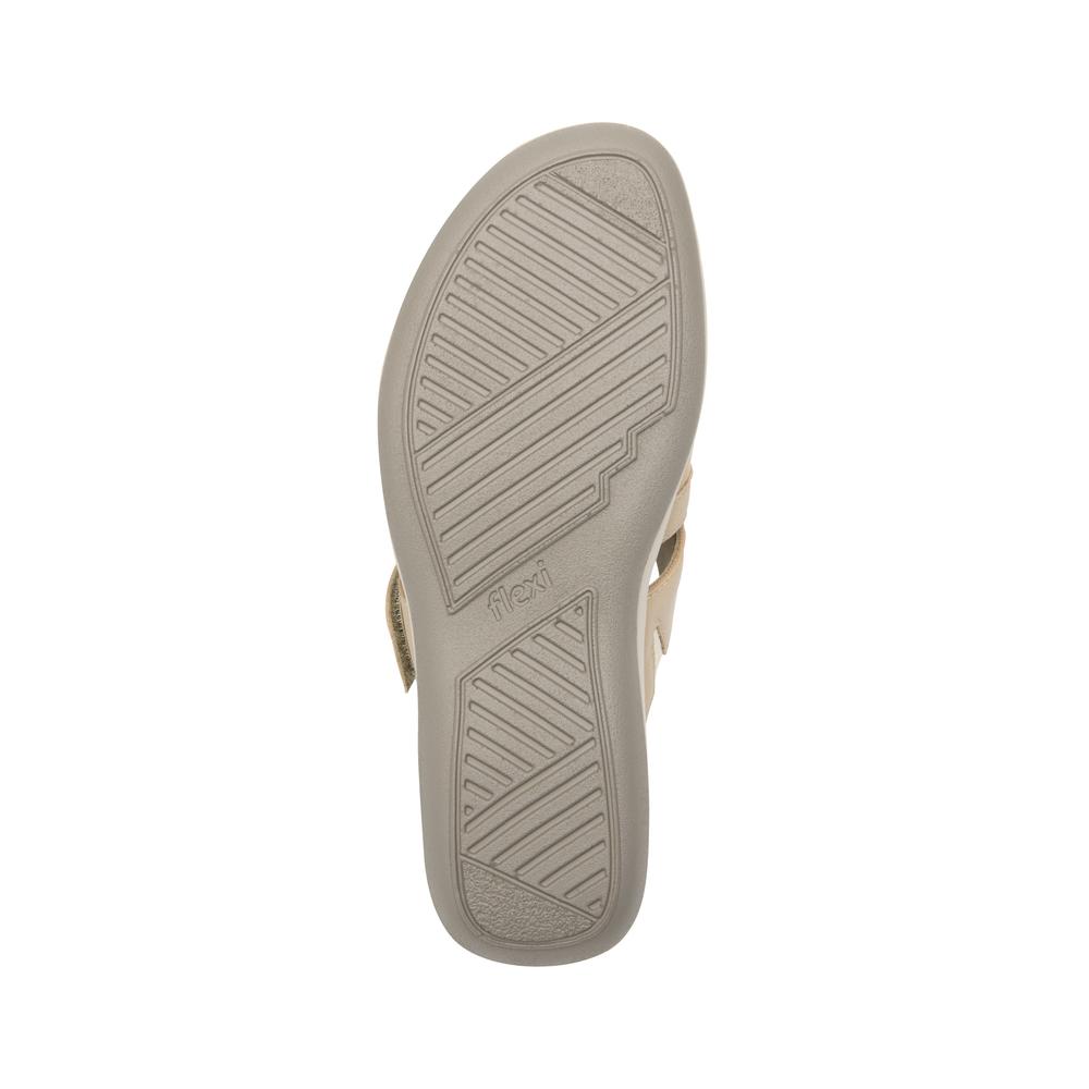 Foto 9 pulgar | Sandalias Flexi Beige Para Mujer [fff3521] Beige