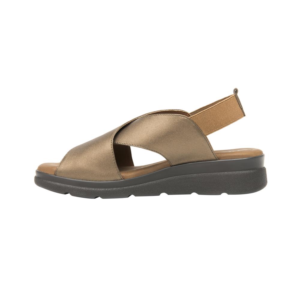 Foto 5 pulgar | Sandalias Flexi Bronce Para Mujer [fff3655] Dorado