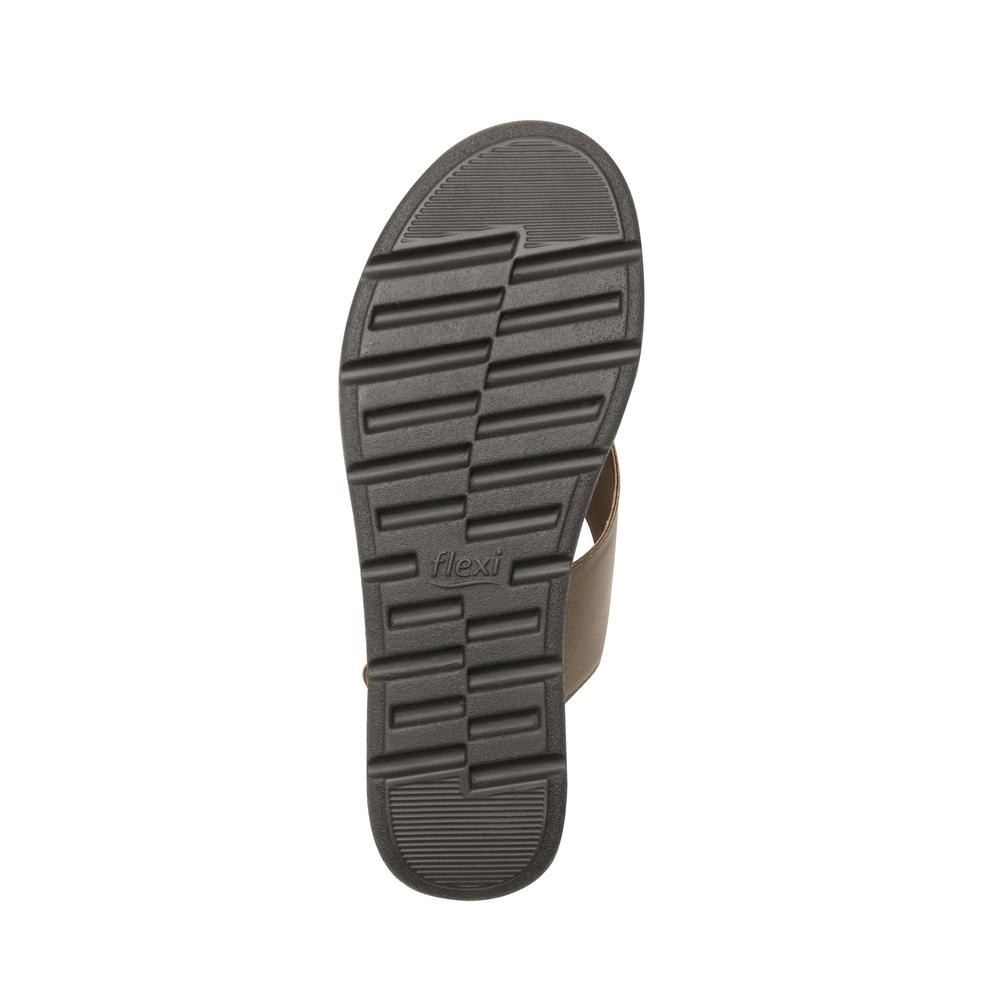 Foto 9 pulgar | Sandalias Flexi Bronce Para Mujer [fff3655] Dorado