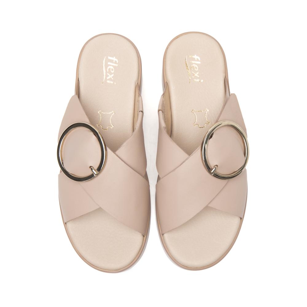 Foto 8 pulgar | Sandalias Flexi Nude Para Mujer [fff3663] Beige