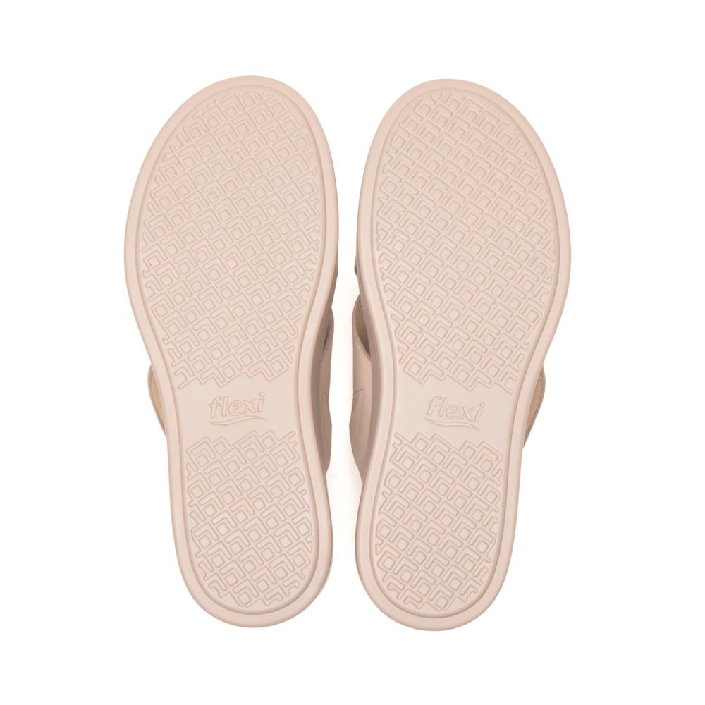 Foto 9 pulgar | Sandalias Flexi Nude Para Mujer [fff3663] Beige