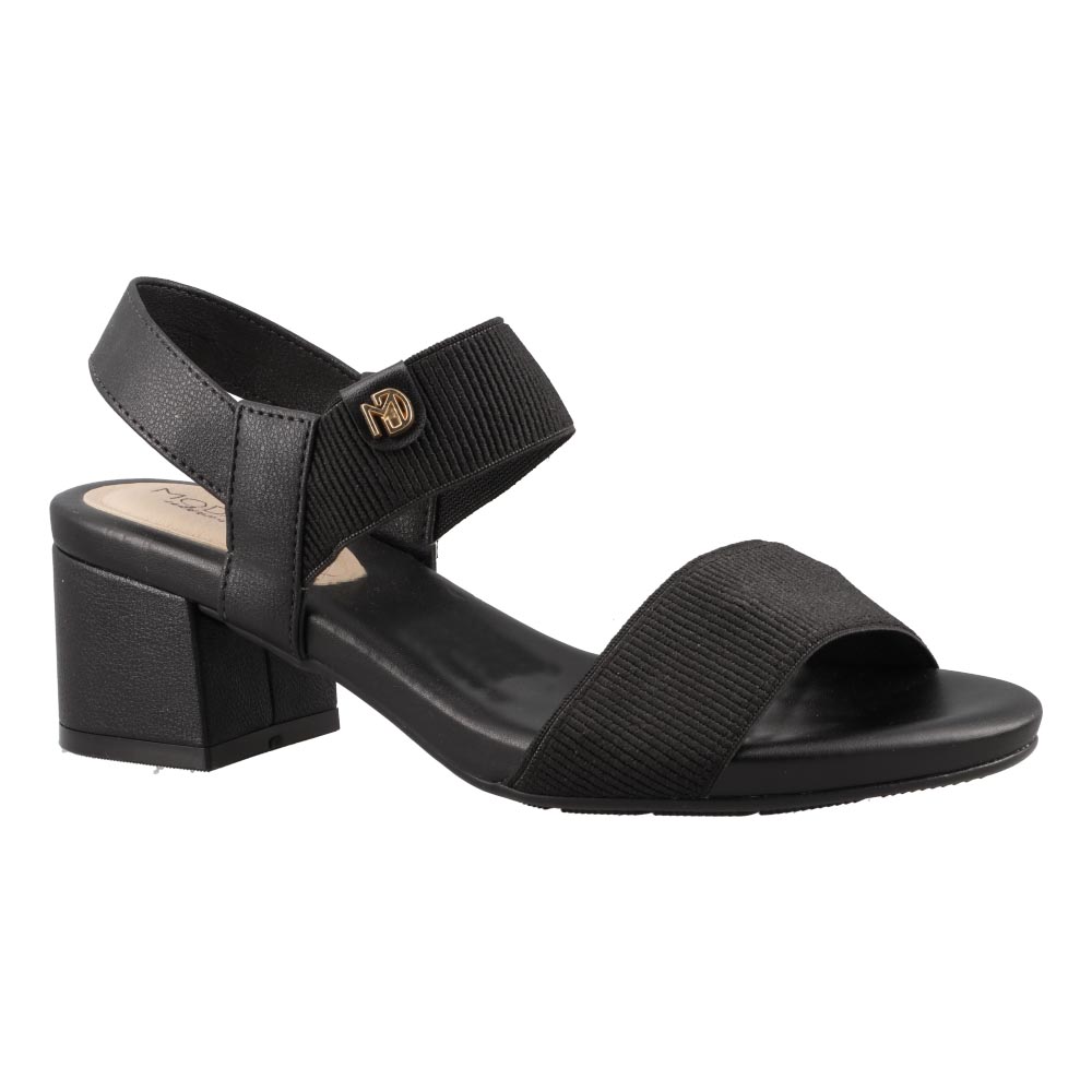 Foto 3 pulgar | Sandalia Modare 7187100 Negro Tacon Ancho Dama Casuales Talla 22 A 27 E