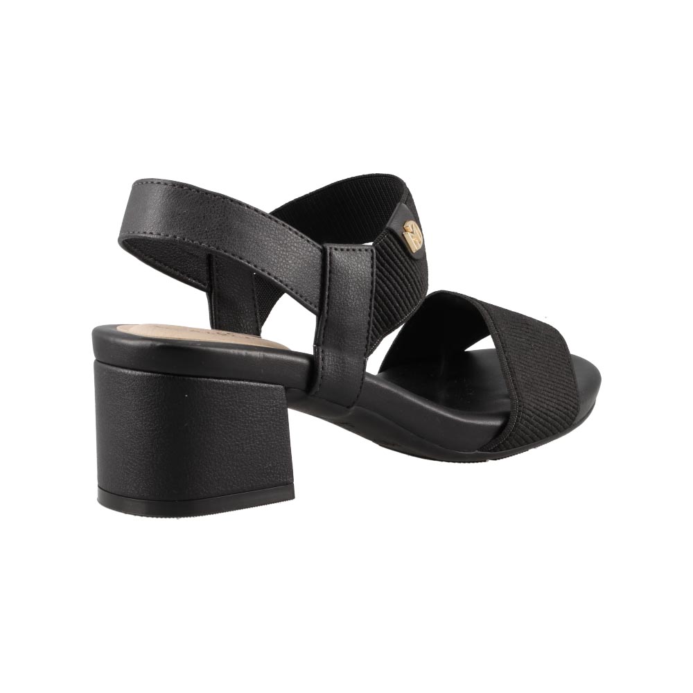 Foto 4 pulgar | Sandalia Modare 7187100 Negro Tacon Ancho Dama Casuales Talla 22 A 27 E