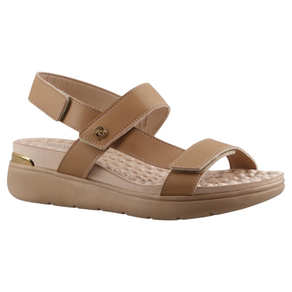 Foto 2 | Sandalia Modare 7151126 Camel Tacon Ancho Dama Casuales Talla 22 A 27 E