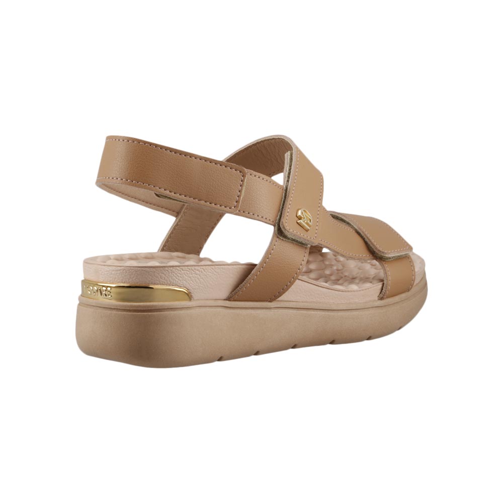 Foto 3 | Sandalia Modare 7151126 Camel Tacon Ancho Dama Casuales Talla 22 A 27 E